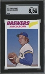 1977 Topps #331 Jim Colborn 9 card progressive proof.